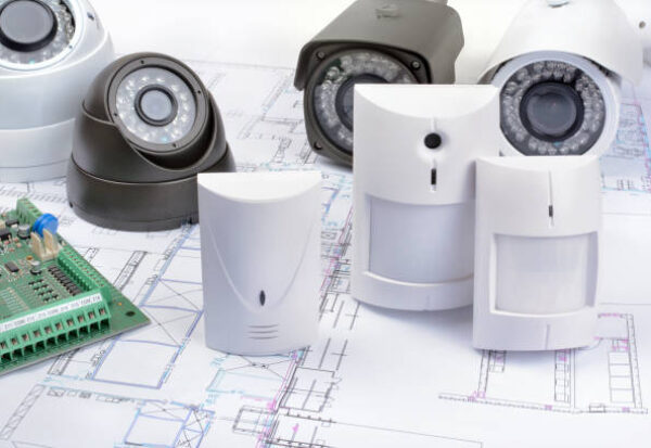 A set of devices for the CCTV alarm system